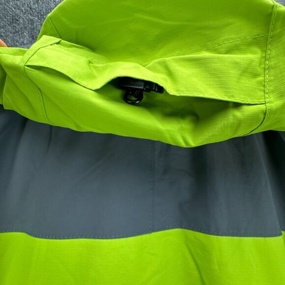 Port Authority Jacket‎ Mens 2XL Waterproof Ripstop Nylon Sherpa Fleece Nootka - Picture 10 of 16